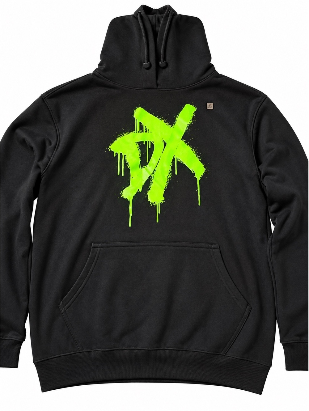 WWE D Generation X DX Black Pullover Hoodie M NWOT